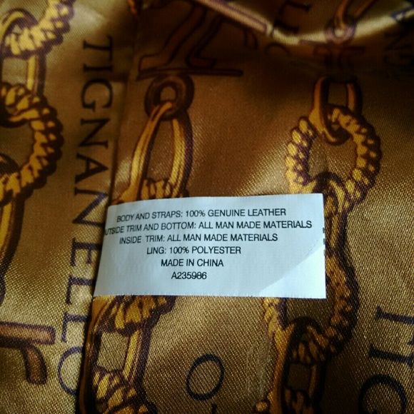 Tignanello Plum Suede Expandable Shoulder Bag - Picture 7 of 7